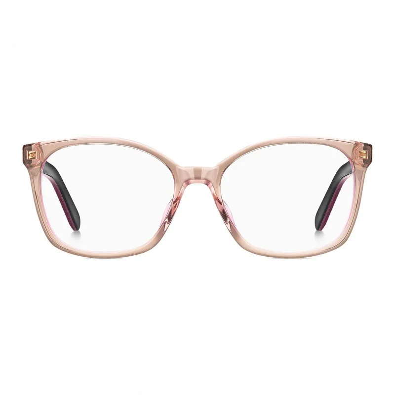 Marc Jacobs MARK 464 0130 00 Transparent Pink/Black 53mm Eyeglasses New Authe... 2